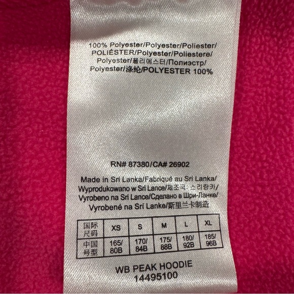 EUC Burton Colombo Light Ski Jacket Pink Fleece with Aztec Pattern Zip Up Snow - Picture 8 of 13